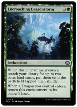 Encroaching Dragonstorm - 0142 - Tarkir Dragonstorm - MTG - NM/M - Image 1
