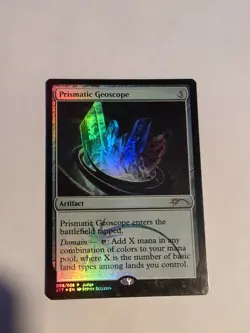 Prismatic Geoscope Judge Promos Foil NM!!! - Image 1