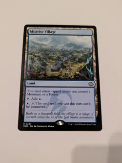 Mistrise Village - 261 - Tarkir: Dragonstorm (TDM) MTG Regular Magic - Image 1