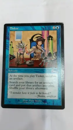 Tinker Urza's Legacy MTG MP SEE IMAGE - Image 1