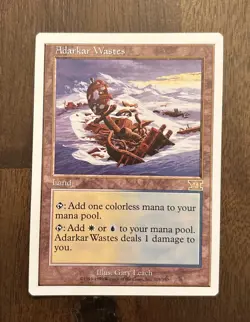 Adarkar Wastes - 6th Edition MTG Magic the Gathering - Near Mint - Image 1