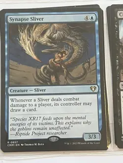 DDcards 🇨🇦MTG Magic The Gathering Commander Masters Synapse Sliver - Image 1