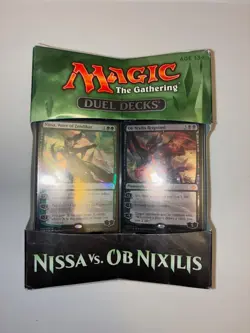 Magic The Gathering Nissa Vs. OB Nixilis Duel Deck MTG NEW Sealed 2016 - Image 1