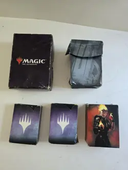 Magic The Gathering Commander Merciless Rage Deck, Along With 4 Other Packs - Image 1