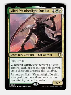 MTG: Mirri, Weatherlight Duelist | Commander Masters 347 NM - Image 1