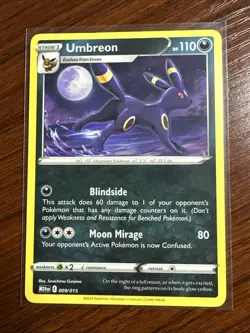 Umbreon 009/015 McDonald's Promos 2024 Regular Pokemon TCG - Image 1