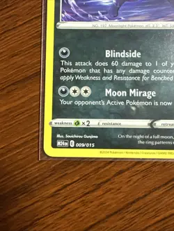 Umbreon 009/015 McDonald's Promos 2024 Regular Pokemon TCG - Image 5