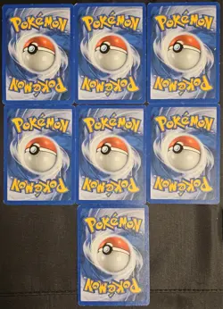 1999 Pokemon Fossil German Lot of 7 - Image 2