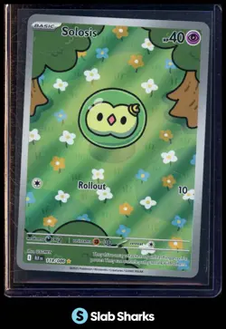 2025 POKEMON SV BLACK BOLT - BLK EN #118/086 SOLOSIS ILLUSTRATION RARE - Image 1