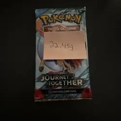 Heavy! Over 22.45 Gram Pokemon Journey Together Booster Pack Sealed - Image 4