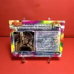 1999 Pokemon Movie Animation Edition 1st Print Consciousness And Congrations #3 - Image 2