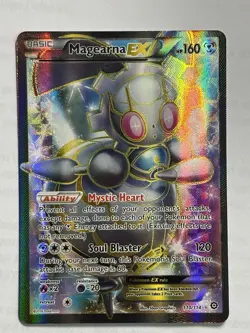 Magearna EX (Full Art) 110/114 XY - Steam Siege Pokemon - NM - Image 1