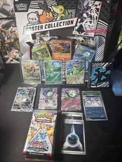 Pokemon Prizmatic + Black Bolt White Flare Lot (6 Prizmatic Packs) (Plus More) - Image 1