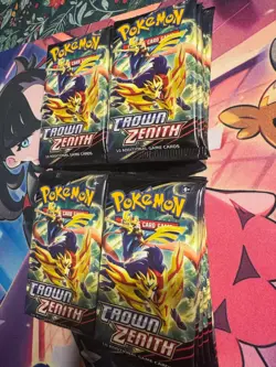 Pokemon Crown Zenith 32 Booster Packs Sealed! - Image 5