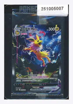 Pokemon Sealed Jolteon VMAX Holo 2024 009/009 CSHC S.Chinese - Image 1