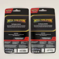 Pokemon TCG Mega Evolution Checklane Blister - Meowscarada Promo (Set of 2) - Image 2