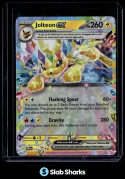 2025 POKEMON SV PRISMATIC EVOLUTIONS - PRE EN #169 JOLTEON PROMOS - Image 1