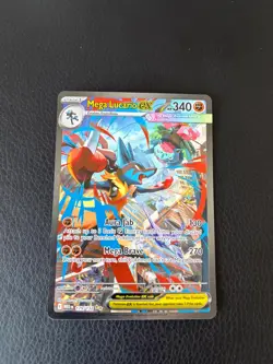Pokemon TCG Mega Lucario EX 179/132 SIR Mega Evolutions - Image 1