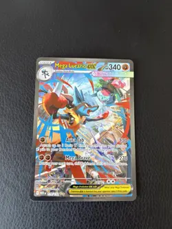 Pokemon TCG Mega Lucario EX 179/132 SIR Mega Evolutions - Image 3