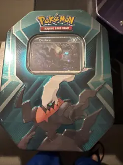 Pokemon TCG Triple Whammy Tins Tyranitar, Darkrai, Slaking - Image 2