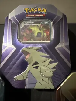Pokemon TCG Triple Whammy Tins Tyranitar, Darkrai, Slaking - Image 3