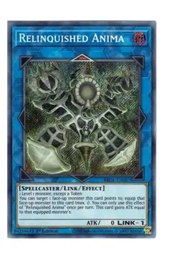 Yugioh- 1X Relinquished Anima - Secret Rare - 1st Edition - BROL-EN087 - NM - Image 1