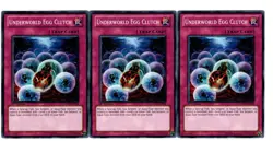 Yugioh- 3X Underworld Egg Clutch - Common - 1st Edition - GENF-EN068 - Near Mint - Image 1