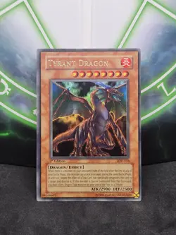 Yugioh Tyrant Dragon LOD-034 Ultra Rare 1st Edition NM - Image 1