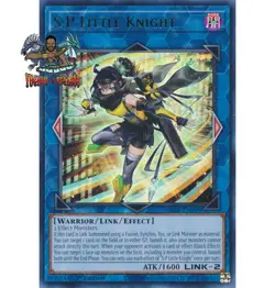 Yugioh! 1x S:P Little Knight RA03-EN049 Ultra Rare 1st Ed NM - Image 1