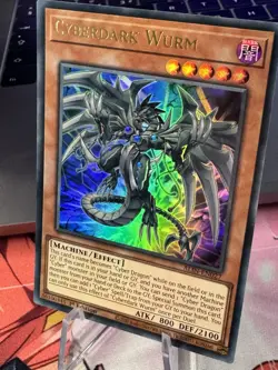 ALIN-EN027 - Cyberdark Wurm - Ultra Rare 1st Edition -NM - YuGiOh - Image 2