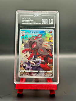 TAG Gem Mint 10 Japanese Pokemon 2022 Hisuian Arcanine 075/071 Dark Phantasma - Image 1