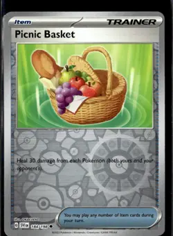 Pokemon Picnic Basket 184/198 Scarlet Violet Base Reverse Holo 2 Card Lot - Image 1