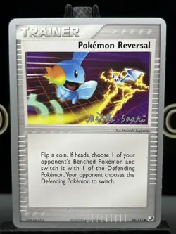 2006 WORLD CHAMPIONSHIPS Pokemon Reversal Card Mudkip and Golbat 88/115 - Image 3