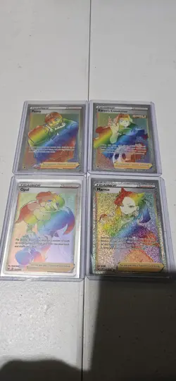 Pokemon Near Mint Lot of Full Art Trainer Cards (13 Total) - Image 2