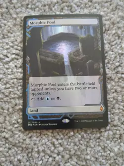FOIL MORPHIC POOL Zendikar Rising Expeditions Magic MTG MINT CARD - Image 1