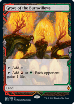 Grove of the Burnwillows Zendikar Rising Expeditions PLD CARD ABUGames - Image 1