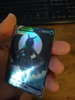 DAMAGED Umbreon Moon Waifu - Goddess ACG Custom DIY Fan Art Card - Image 5