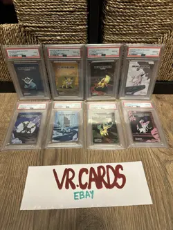 Sequential FULL SET of 8 Pokemon x Bear Walker Collection Cards 7 PSA 10/1 PSA 9 - Image 1