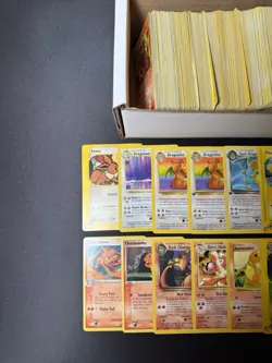 Huge Collection Bulk Lot of 600+ Pokemon Cards Mixed WOTC-XY Vintage HP-DAMAGED - Image 2