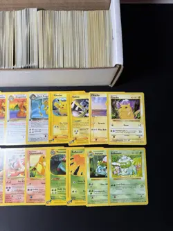 Huge Collection Bulk Lot of 600+ Pokemon Cards Mixed WOTC-XY Vintage HP-DAMAGED - Image 3