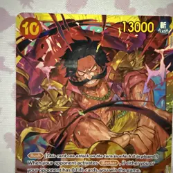 One Piece Card Game Gol.D.Roger OP09-118 Secret Rare English Unplayed - Image 5