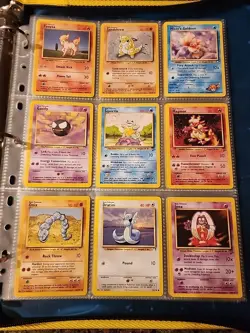 Pokemon Collection Binder Vintage Lot of Cards Holo Rares WoTC E-Reader Etc - Image 3