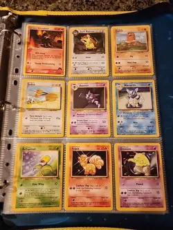 Pokemon Collection Binder Vintage Lot of Cards Holo Rares WoTC E-Reader Etc - Image 4
