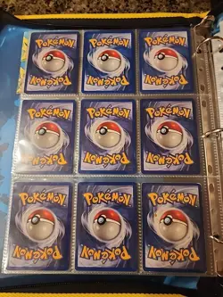 Pokemon Collection Binder Vintage Lot of Cards Holo Rares WoTC E-Reader Etc - Image 5