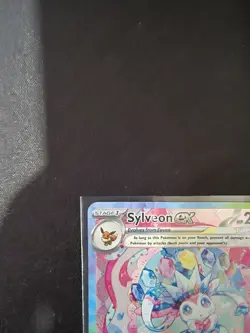Pokemon TCG Prismatic Evolution Sylveon EX Card 156/131 NM 🔥 - Image 3