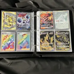 Lot of 100 ALL HOLO Mid and Modern Era Pokemon Card Binder Collection SIR Secret - Image 5