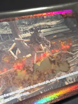 Godzilla Card Game BP02-020+ PRSP Special Parallel Foil - Promo Sealed, English - Image 1