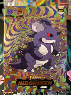 Shadow Nidoqueen Gold Holo #0031 - Crystal Collection 2024 - Pokemon Card - Image 1