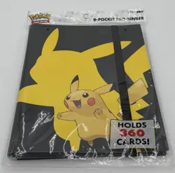 Ultra Pro Pokemon - Pikachu - 9 Pocket Pro Binder - Holds up to 360 cards - Image 1