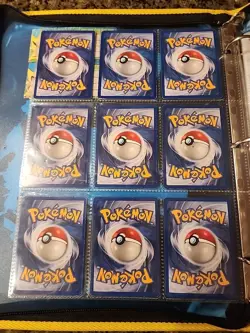 Pokemon Collection Binder Vintage Lot of Cards Holos Rares WoTC E-Reader Etc - Image 2